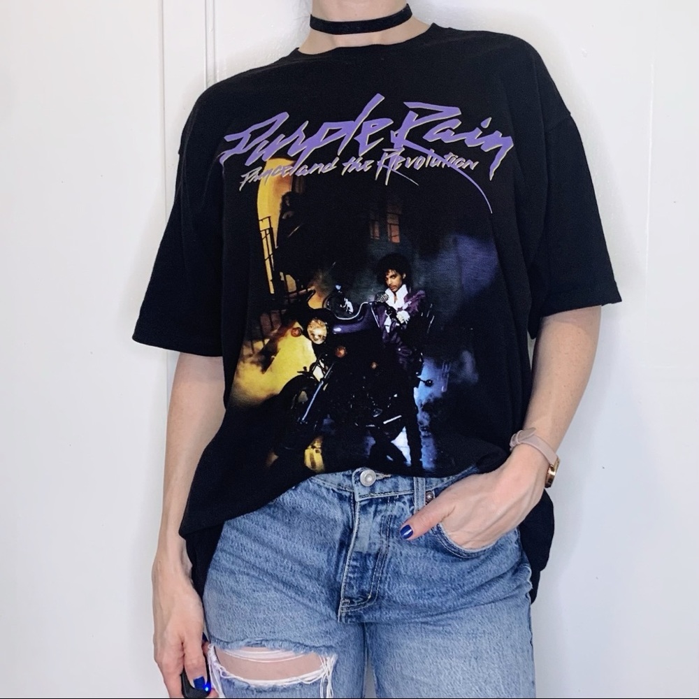 Authentic PRINCE Purple Rain concert tour t-shirt